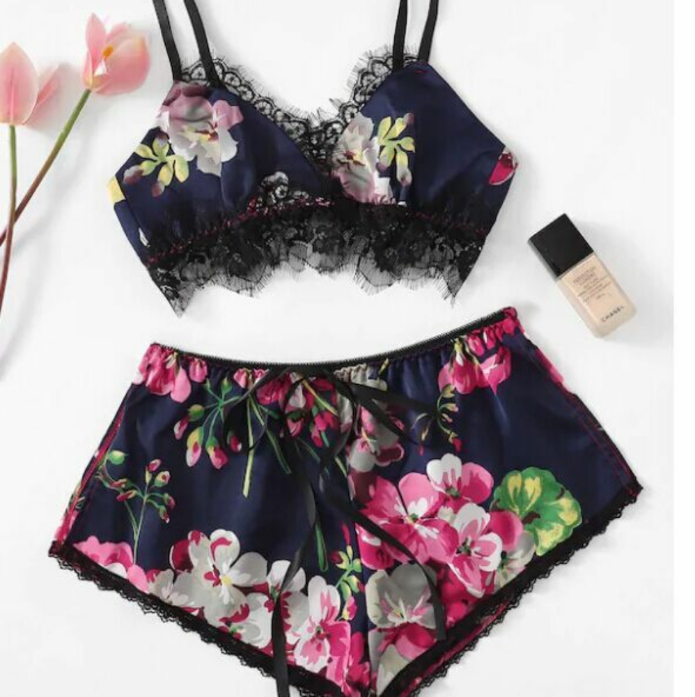 Sexy sassy intimate/sleepwear blue/ Multicolor M